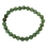 Green Tourmaline round beads bracelet