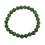 Green Tourmaline round beads bracelet