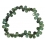 Green Tourmaline barrel beads bracelet