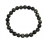 Cat's eye Green Tourmaline round beads bracelet