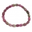 Watermelon color Tourmaline column beads bracelet