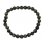 Cat's eye Green Tourmaline round beads bracelet