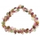 Various Crystal faceted beads bracelet