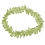 Peridot faceted beads bracelet