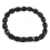 Black Onyx faceted beads bracelet