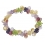 Various Crystal faceted beads bracelet