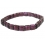 Garnet faceted DD beads bracelet