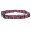 Garnet faceted DD beads bracelet