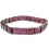 Garnet faceted DD beads bracelet