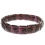 Garnet faceted DD beads bracelet