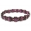 Garnet faceted DD beads bracelet