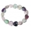 Fluorite heart beads bracelet