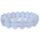Blue chalcedony DD beads bracelet