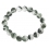 Green Phantom round beads bracelet