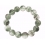 Green Phantom round beads bracelet