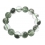 Green Phantom round beads bracelet