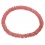 Rhodochrosite barrel beads bracelet
