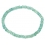Apatite flat beads bracelet