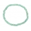 Apatite flat beads bracelet