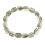 Green Phantom barrel beads bracelet