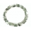 Green Phantom barrel beads bracelet