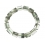 Green Phantom barrel beads bracelet