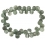 Green Phantom pear shape beads bracelet