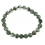 Green Phantom round beads bracelet