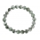 Green Phantom round beads bracelet