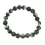 Green Phantom round beads bracelet