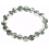 Green Phantom round beads bracelet
