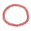Rhodochrosite barrel beads bracelet