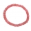Rhodochrosite barrel beads bracelet