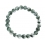 Green Phantom round beads bracelet