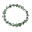 Green Phantom round beads bracelet