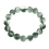 Green Phantom round beads bracelet
