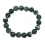 Green Phantom round beads bracelet