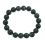 Green Phantom round beads bracelet