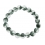 Green Phantom round beads bracelet