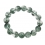 Green Phantom round beads bracelet